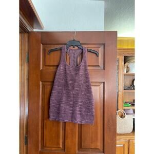 Lululemon space dye stretchy tank top size 8